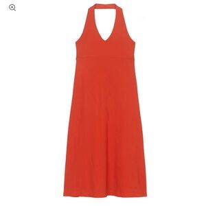 Patagonia Morning Glory Halter Tie- back Dress Size Small